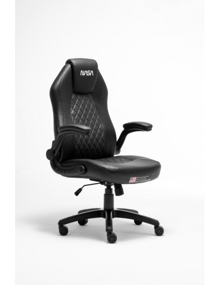 gamer gaming gamerstol børn kontorstol sort læder billig børneværelse kontormøbler kontor