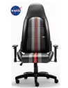 Nasa Gaming kontorstol i PU-læder H126 - 136 cm - Sort