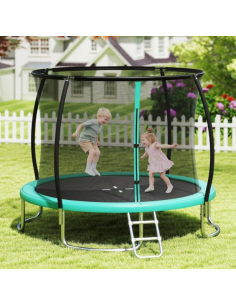 trampolin haven sikkerhedsnet net udendørs legetøj udeleg indendørs børn 2