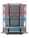Trampolin med sikkerhedsnet H165 x Ø165 cm - Multi