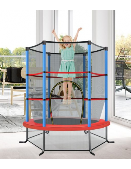 trampolin haven sikkerhedsnet net udendørs legetøj udeleg indendørs børn