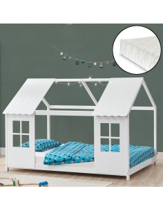 børneseng træ indretning til børneværelset 90 200 husseng madras