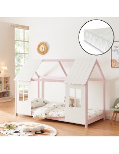 børneseng træ indretning til børneværelset 90 200 husseng madras