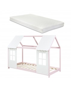 børneseng træ indretning til børneværelset 90 200 husseng madras 2