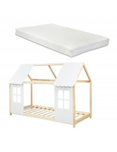 børneseng træ indretning til børneværelset 90 200 husseng madras 2