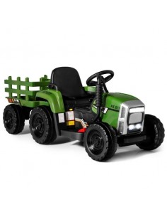traktor elbil bil elektrisk børn udendørs legetøj udeleg indendørs
