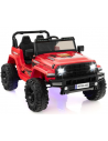 Elektrisk Jeep til 2 børn 24V i metal og kunststof H67 x L115 x B77 cm - Rød