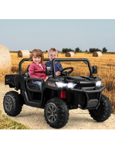 elbil bil elektrisk børn udendørs legetøj udeleg indendørs 2