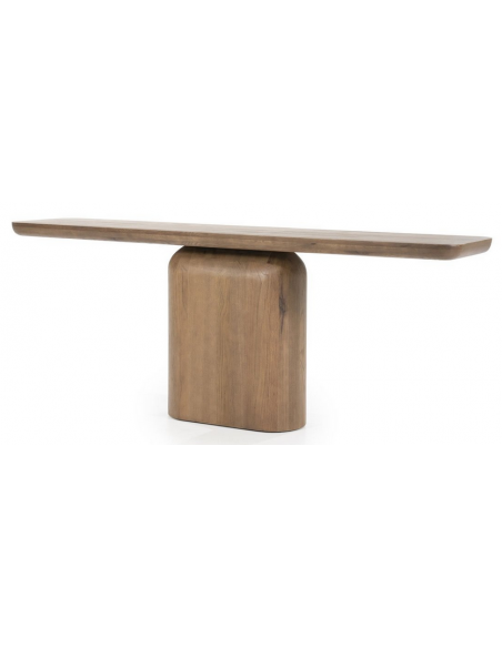 konsolbord træ massiv moderne design