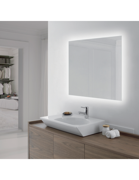 badeværelsesspejl vægspejl spejl lys belysning badeværelse vask håndvask led badeværelsesspejl vægspejl spejl lys belysning badeværelse vask håndvask led