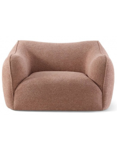 moderne lænestol stof rosa pink lyserød stuemøbler design