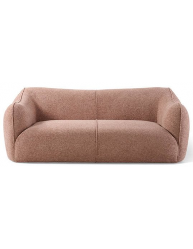 moderne sofa 2 3 personer rosa lyserød pink stof design