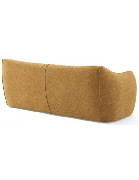 moderne sofa 2 3 personer gul stof design