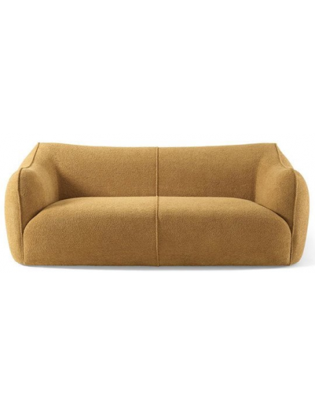 moderne sofa 2 3 personer gul stof design