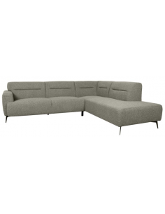 grå sofa moderne design chaiselong chaiselongsofa højre stof 2