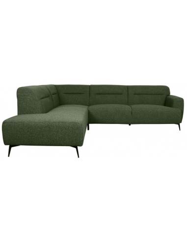 grøn sofa moderne design chaiselong chaiselongsofa venstre stof