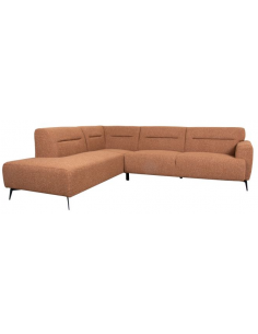 sofa moderne design chaiselong chaiselongsofa venstre stof boucle 2