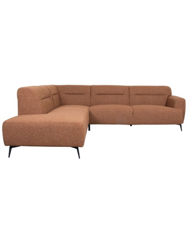 sofa moderne design chaiselong chaiselongsofa venstre stof boucle