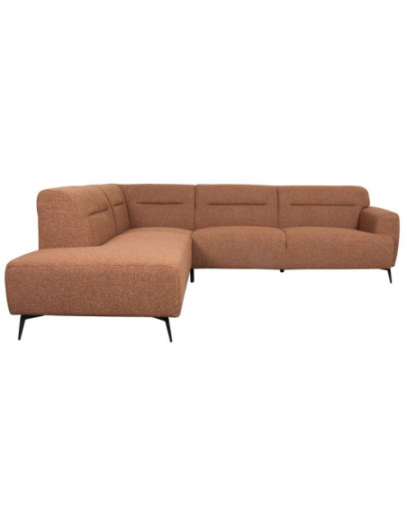 sofa moderne design chaiselong chaiselongsofa venstre stof boucle