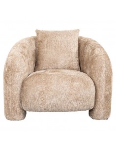 lænestol loungestol beige moderne design 2