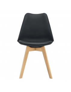 Spisebordsstol sort nordisk skandinavisk design 2