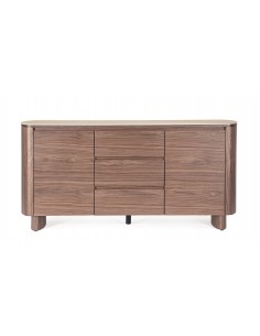skænk sideboard skuffer træ valnød moderne 2