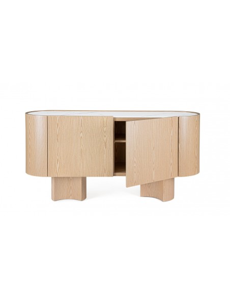 skænk sideboard eg egetræ træ moderne design stuemøbler