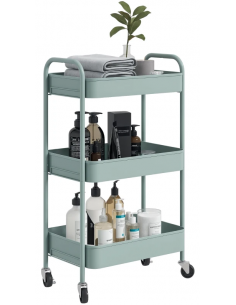 rullevogn metal serveringsvogn køkkenvogn 2