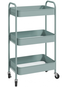 rullevogn metal serveringsvogn køkkenvogn