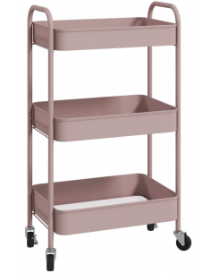 rullevogn metal serveringsvogn køkkenvogn