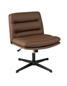 Lænestol med drejefod drej moderne billig design læder