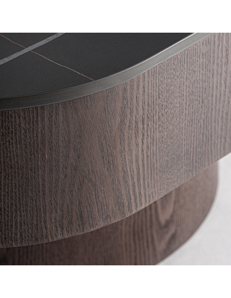 sofabord stort træ marmor moderne design