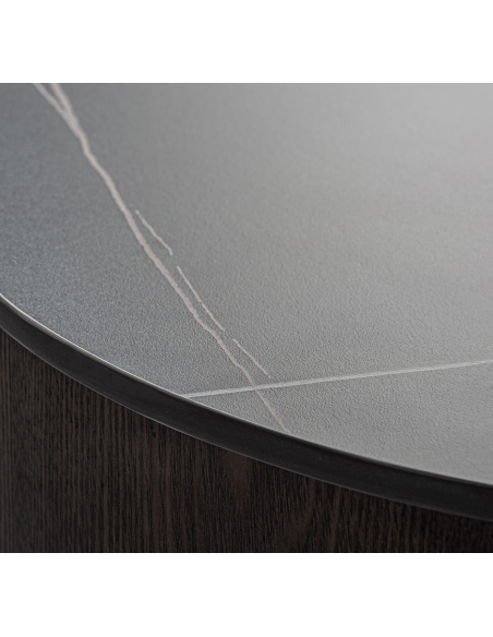 sofabord stort træ marmor moderne design