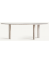 Thiennes organisk spisebord i travertin 234 x 105 cm - Travertin