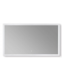 badeværelsesspejl vægspejl spejl lys belysning badeværelse vask håndvask led