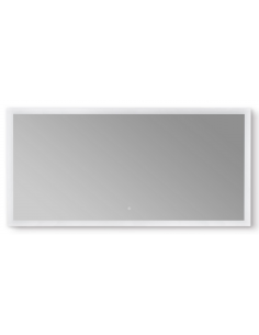 badeværelsesspejl vægspejl spejl lys belysning badeværelse vask håndvask led