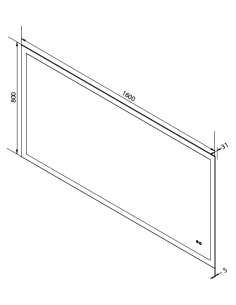 badeværelsesspejl vægspejl spejl lys belysning badeværelse vask håndvask led 2