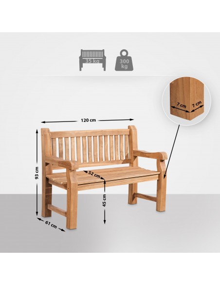 havebænk træ teak teaktræ havemøbler bænk haven havebænk træ teak teaktræ havemøbler bænk haven