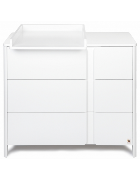 puslekommode puslebord pusleplads børn børneværelse indretning hvid moderne design