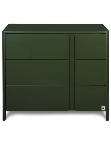 puslekommode puslebord pusleplads børn børneværelse indretning grøn moderne design
