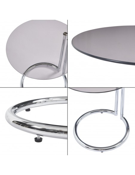 sofabord sidebord stuemøbler rundt moderne design