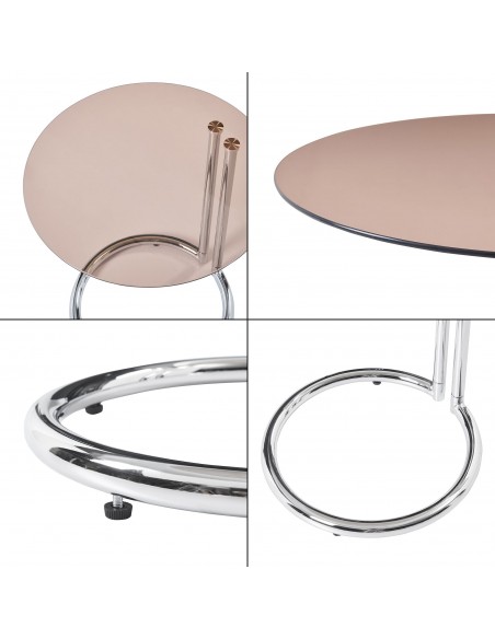 sofabord sidebord stuemøbler rundt moderne design