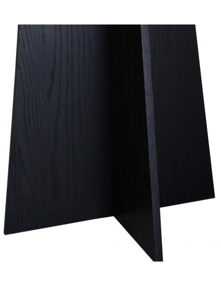 rundt spisebord 110 sort 4 personer stole