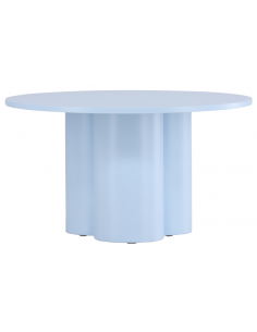 rundt sofabord blå 80 moderne design