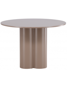 Rundt spisebord 110 brun moderne design nordisk skandinavisk 2