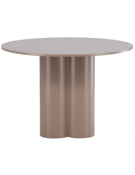Rundt spisebord 110 brun moderne design nordisk skandinavisk