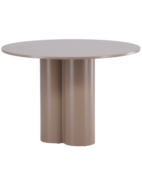 Rundt spisebord 110 brun moderne design nordisk skandinavisk