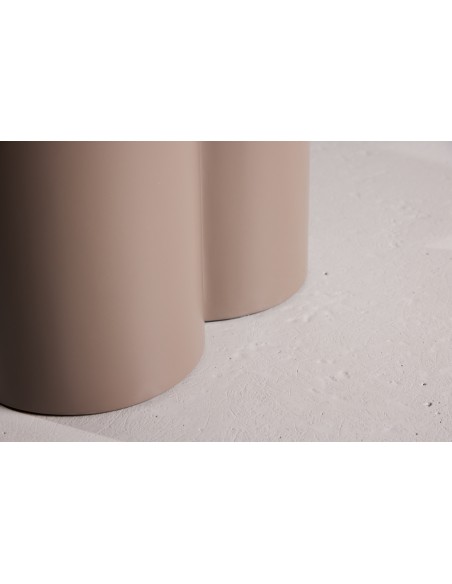 Rundt spisebord 110 brun moderne design nordisk skandinavisk
