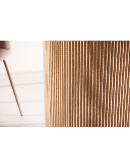 rundt spisebord 120 4 6 personer stole moderne design træ marmor