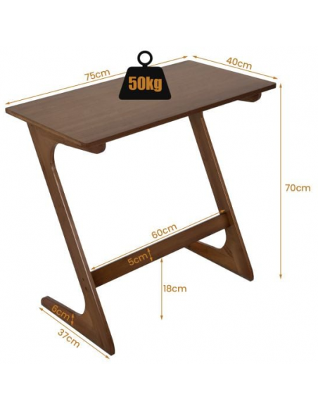 lille skrivebord computerbord laptopbord bord